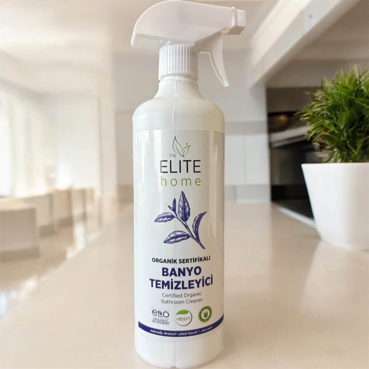 The Elite Home Organik ve Vegan Sertifikalı Banyo Temizleyici 750 ml